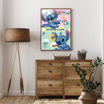 Stitch - Full Round Drill Diamond Painting 40*50CM