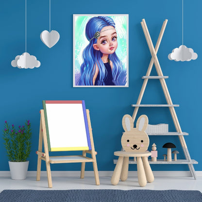 Aquarius - Full Round Drill Diamond Painting 30*40CM