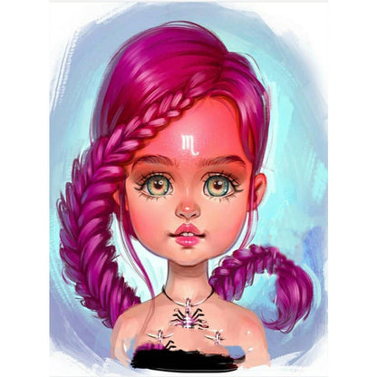 Scorpio - Full Round Drill Diamond Painting 30*40CM