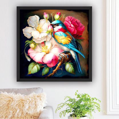 Birdsong - Full Round Drill Diamond Painting 40*40CM