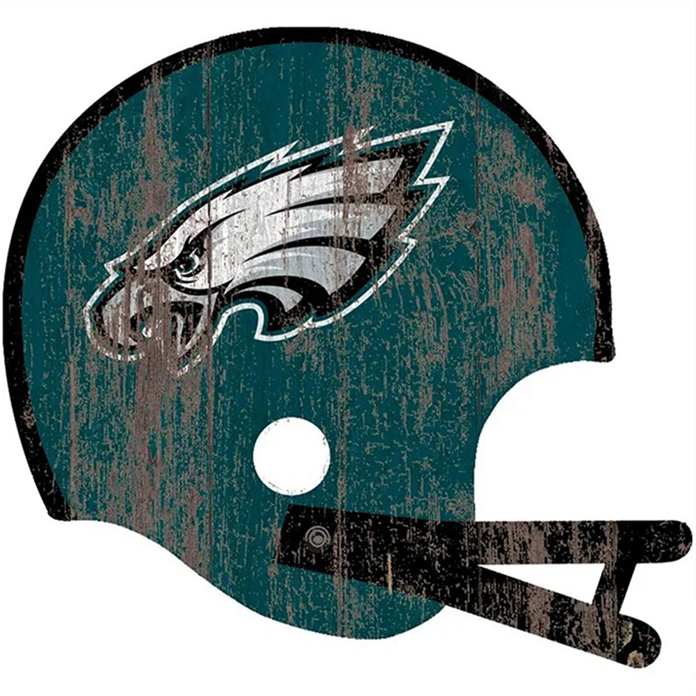 Philadelphia Eagles Football Team - Full Round Drill Diamond Painting 30*30CM