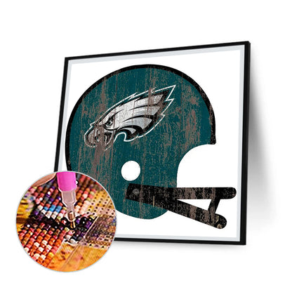 Philadelphia Eagles Football Team - Full Round Drill Diamond Painting 30*30CM