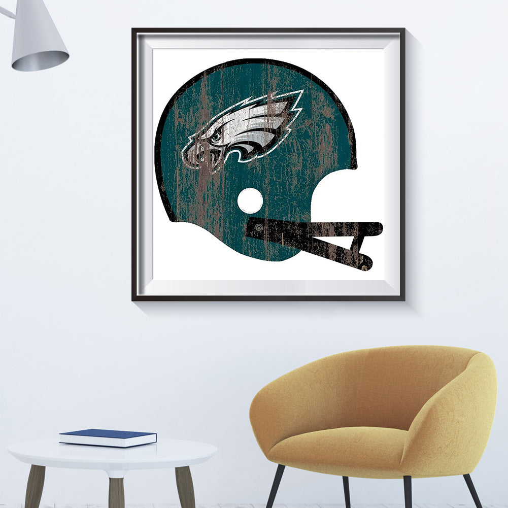 Philadelphia Eagles Football Team - Full Round Drill Diamond Painting 30*30CM