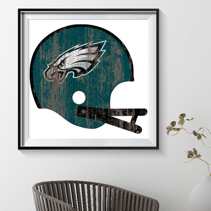 Philadelphia Eagles Football Team - Full Round Drill Diamond Painting 30*30CM