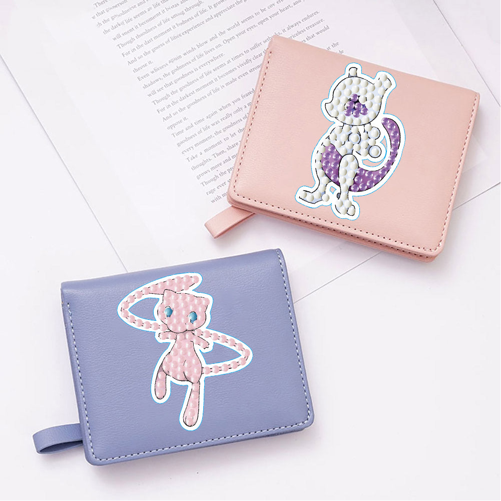 2 Sheets Diamonds Painting Sticker Crafts DIY Art Cartoon Paster Home Decoration