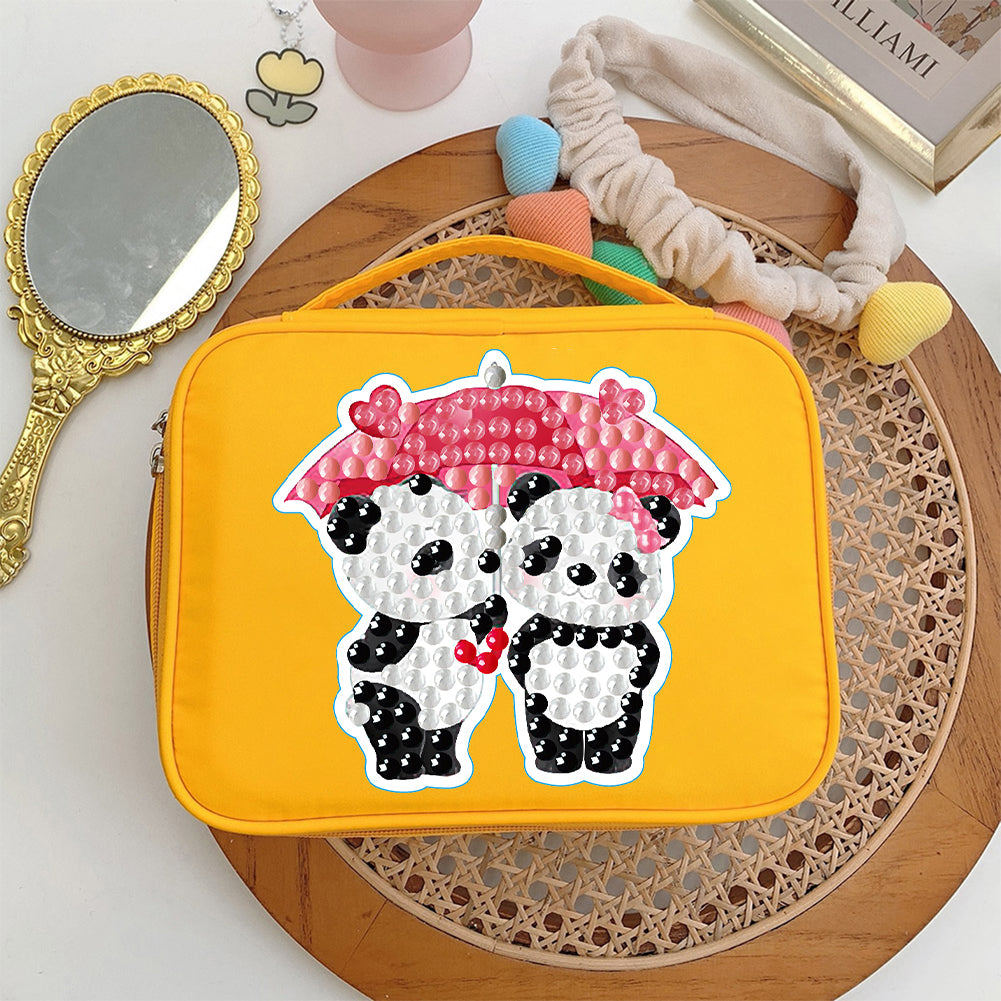 2 Sheets Diamonds Painting Sticker Crafts DIY Art Cartoon Paster Home Decoration