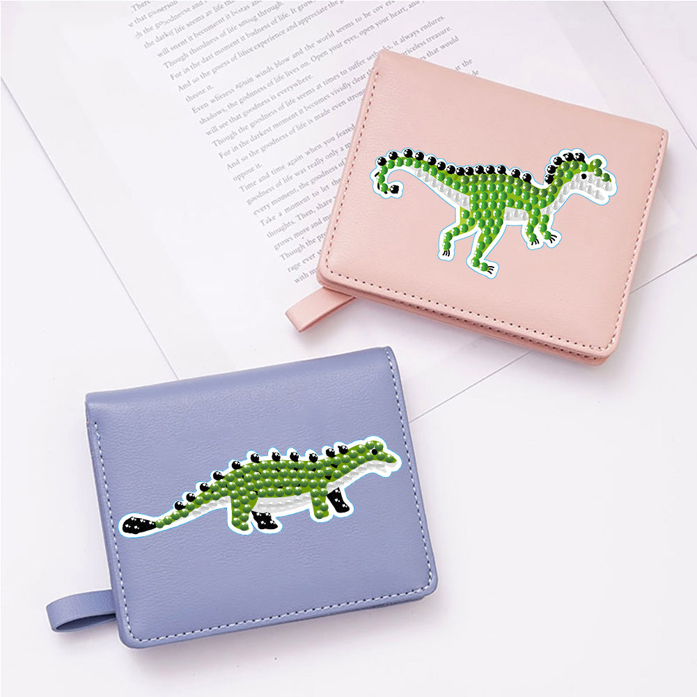 2 Sheets Diamonds Painting Sticker Crafts DIY Art Cartoon Paster Home Decoration