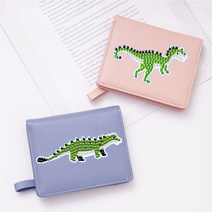 2 Sheets Diamonds Painting Sticker Crafts DIY Art Cartoon Paster Home Decoration