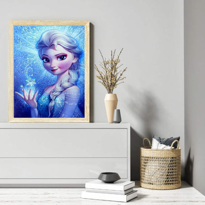 Frozen Elsa - Full Round Drill Diamond Painting 40*50CM