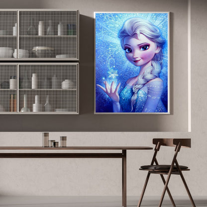 Frozen Elsa - Full Round Drill Diamond Painting 40*50CM