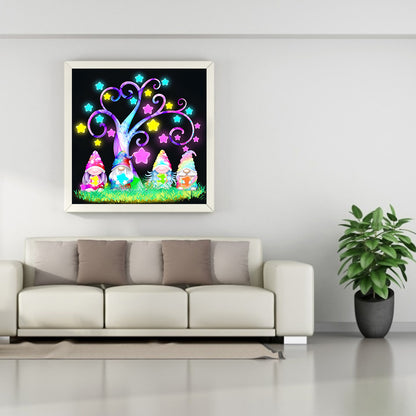 Goblins Under The Star Tree - Full Round Drill Diamond Painting 30*30CM