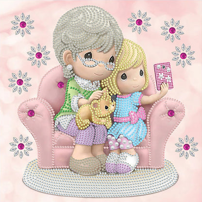 Precious Memory Doll - Special Shaped Drill Diamond Painting 30*30CM