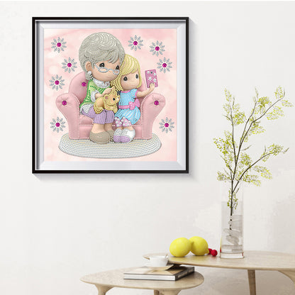 Precious Memory Doll - Special Shaped Drill Diamond Painting 30*30CM