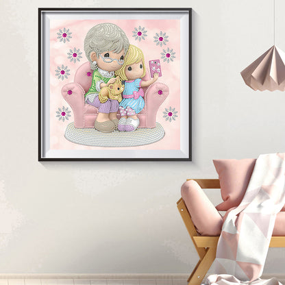 Precious Memory Doll - Special Shaped Drill Diamond Painting 30*30CM