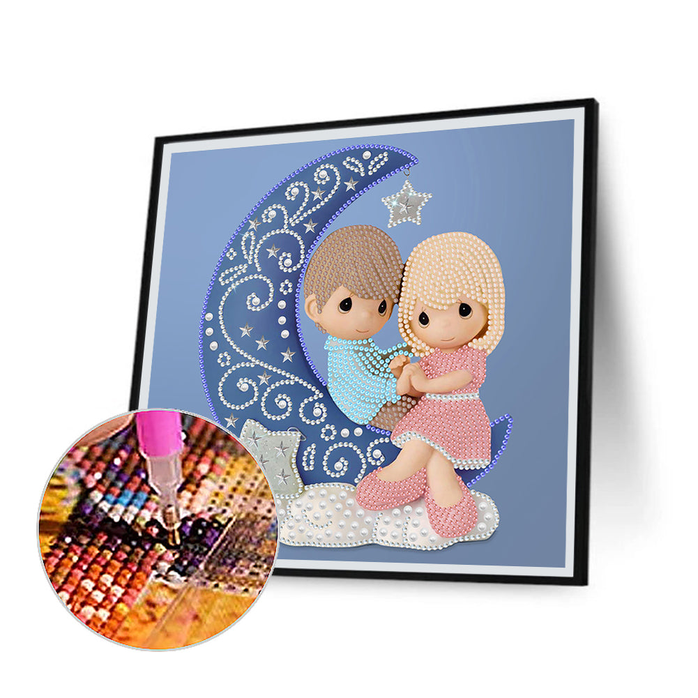Precious Memory Doll - Special Shaped Drill Diamond Painting 30*30CM