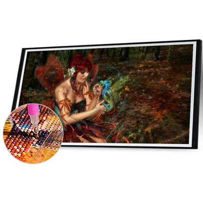 Fairy Girl - Full Round Drill Diamond Painting 50*30CM