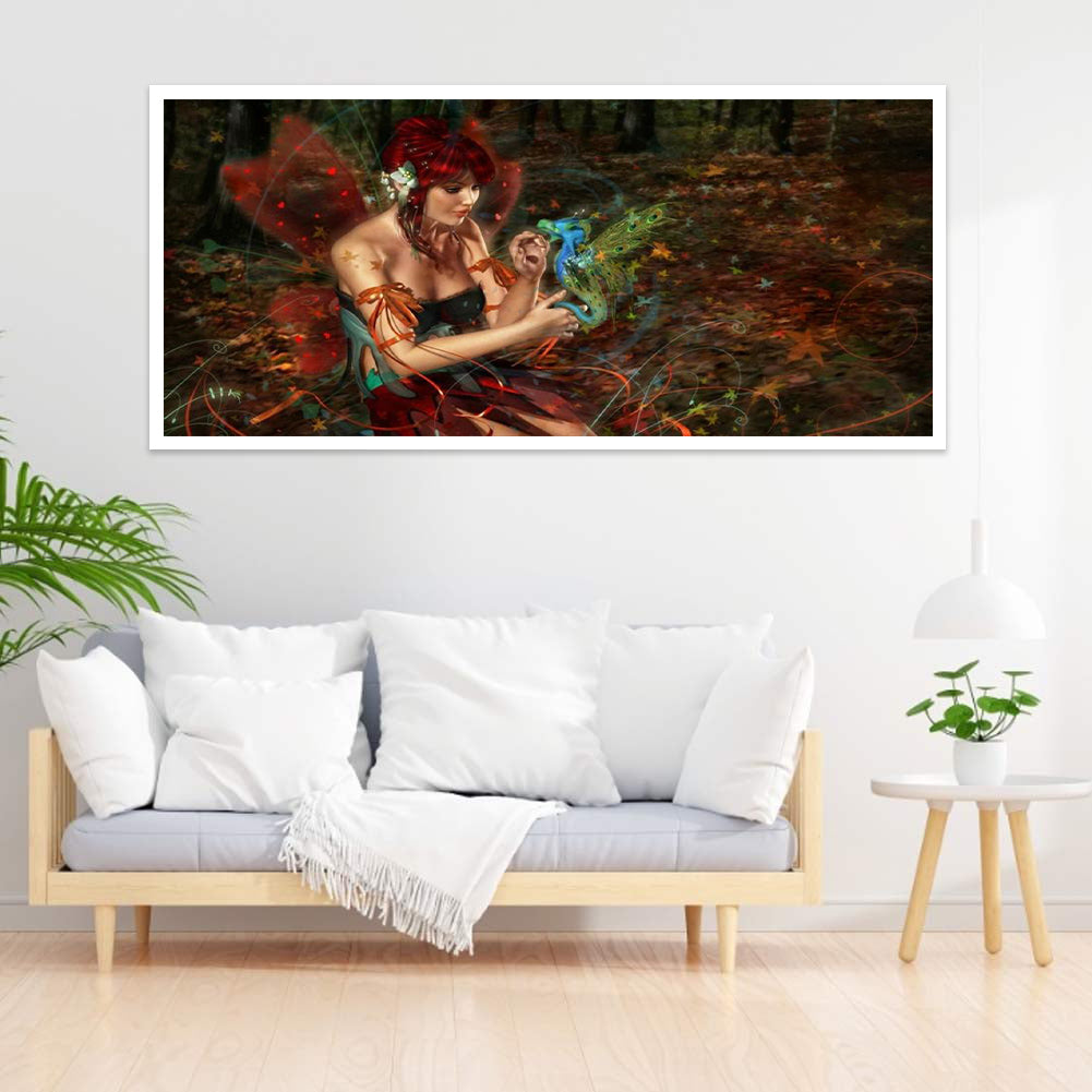 Fairy Girl - Full Round Drill Diamond Painting 50*30CM