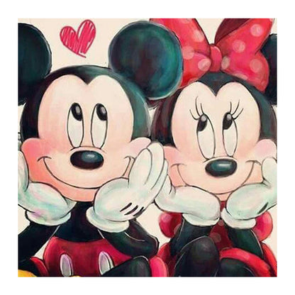 Mickey Mouse - Full Round Drill Diamond Painting 30*30CM