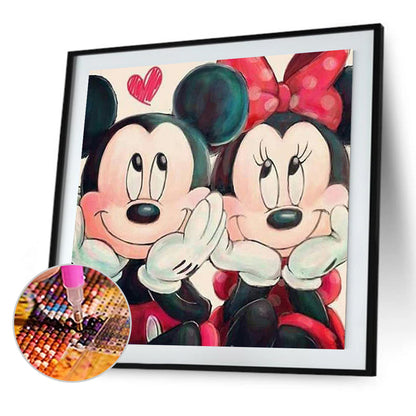 Mickey Mouse - Full Round Drill Diamond Painting 30*30CM