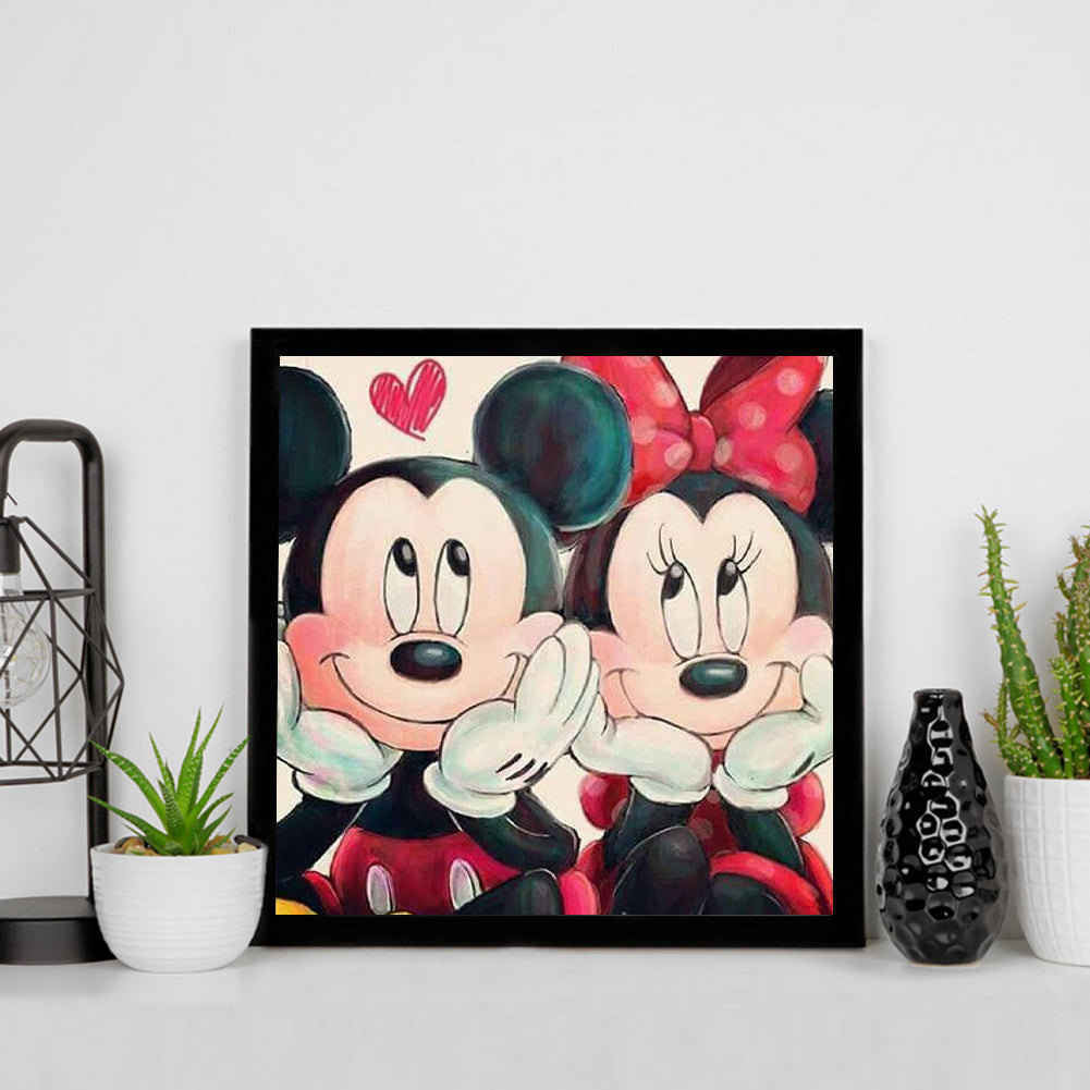 Mickey Mouse - Full Round Drill Diamond Painting 30*30CM