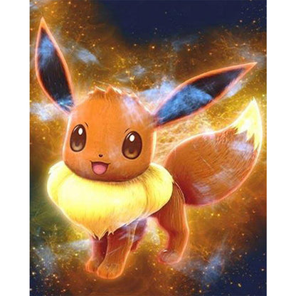 Pokemon - Eevee - Full Square Drill Diamond Painting 40*50CM