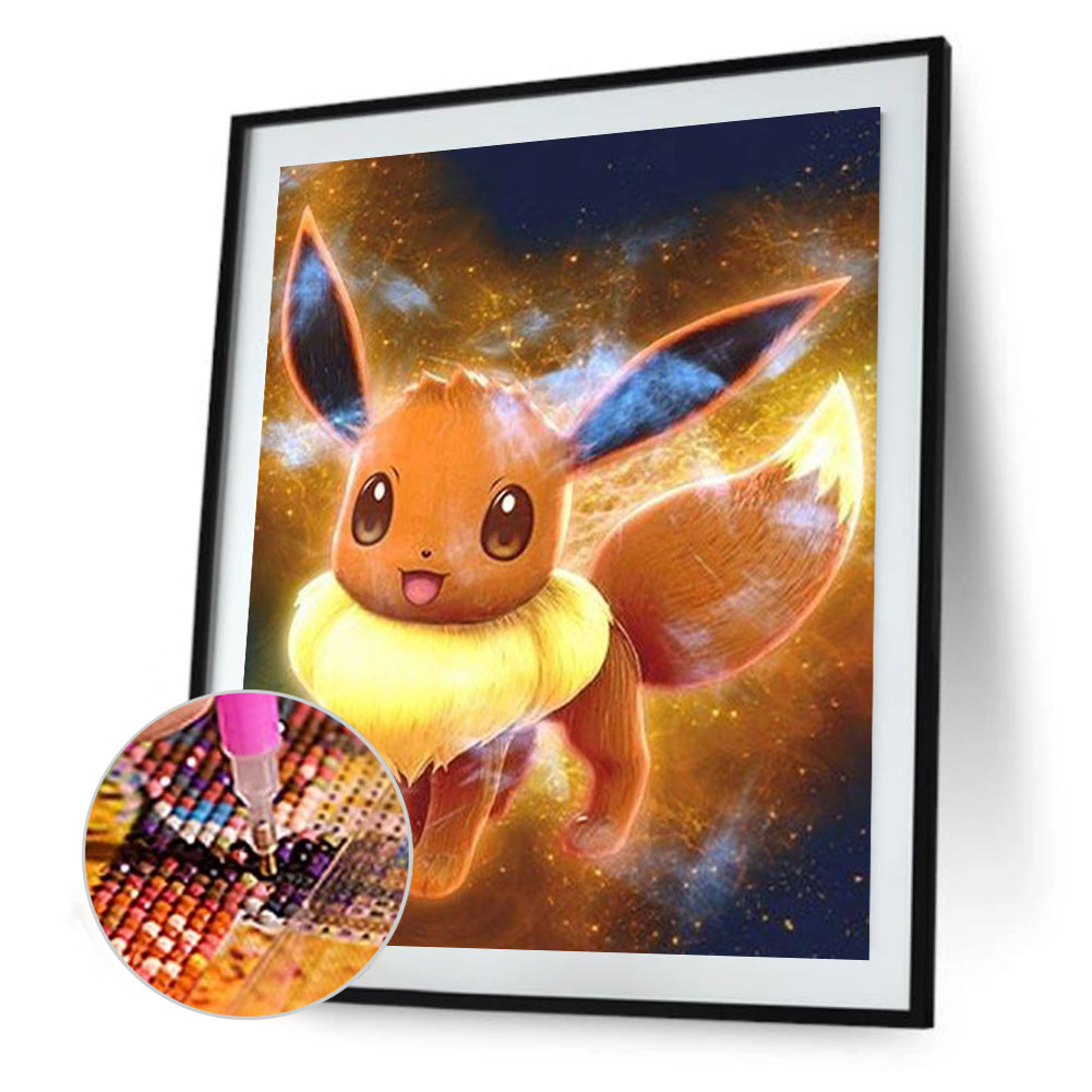 Pokemon - Eevee - Full Square Drill Diamond Painting 40*50CM