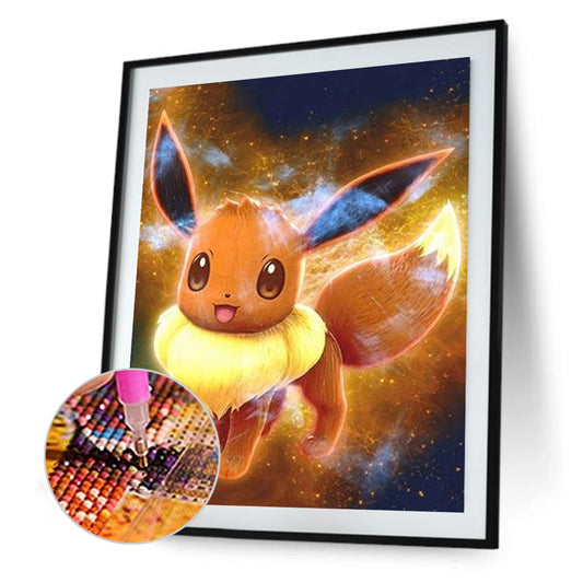 Pokemon - Eevee - Full Square Drill Diamond Painting 40*50CM