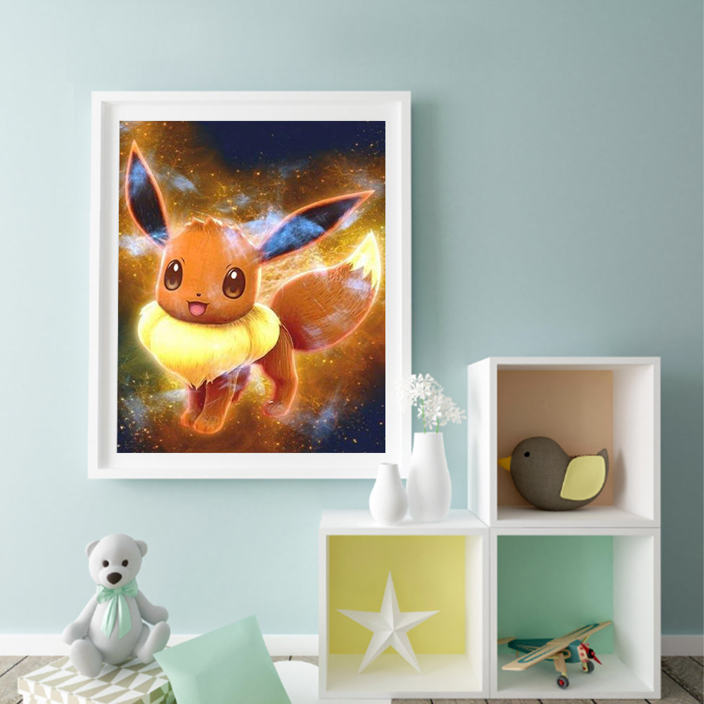 Pokemon - Eevee - Full Square Drill Diamond Painting 40*50CM