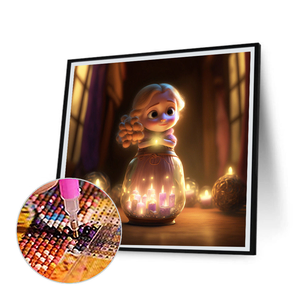 Disney Little Princess - Full Round Drill Diamond Painting 40*40CM