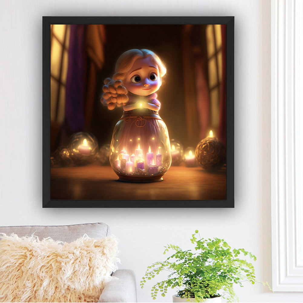 Disney Little Princess - Full Round Drill Diamond Painting 40*40CM