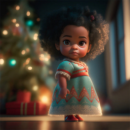 Disney Little Princess - Full Round Drill Diamond Painting 40*40CM