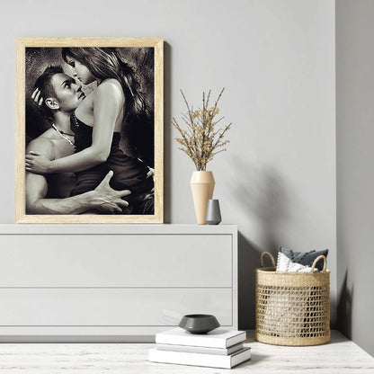 Hug Couple - Full Round Drill Diamond Painting 30*40CM