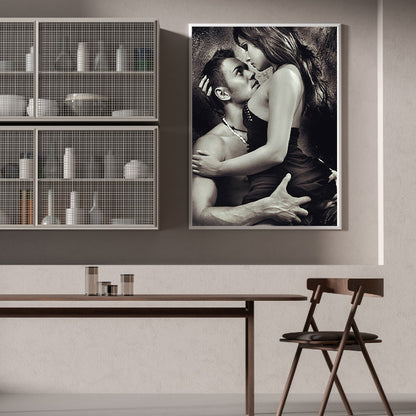 Hug Couple - Full Round Drill Diamond Painting 30*40CM