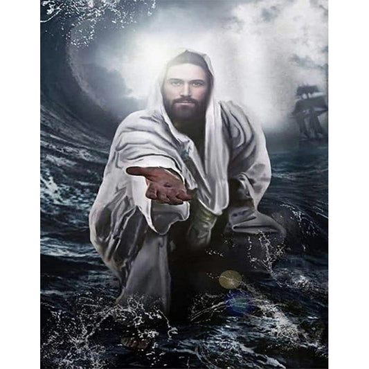 Hope Man - Full Round Drill Diamond Painting 40*50CM