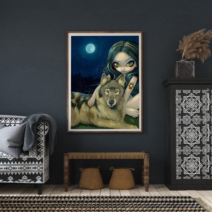 Gothic Dark Doll - Full Round Drill Diamond Painting 30*40CM