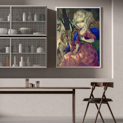 Gothic Dark Doll - Full Round Drill Diamond Painting 30*40CM