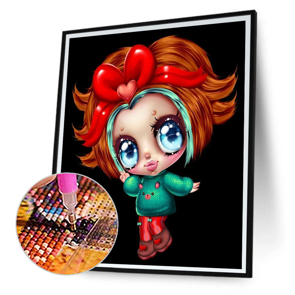 Gothic Doll - Full Round Drill Diamond Painting 30*40CM