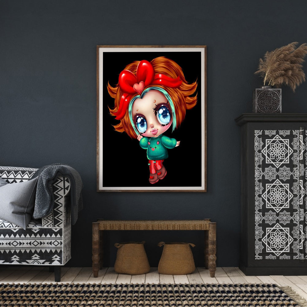 Gothic Doll - Full Round Drill Diamond Painting 30*40CM