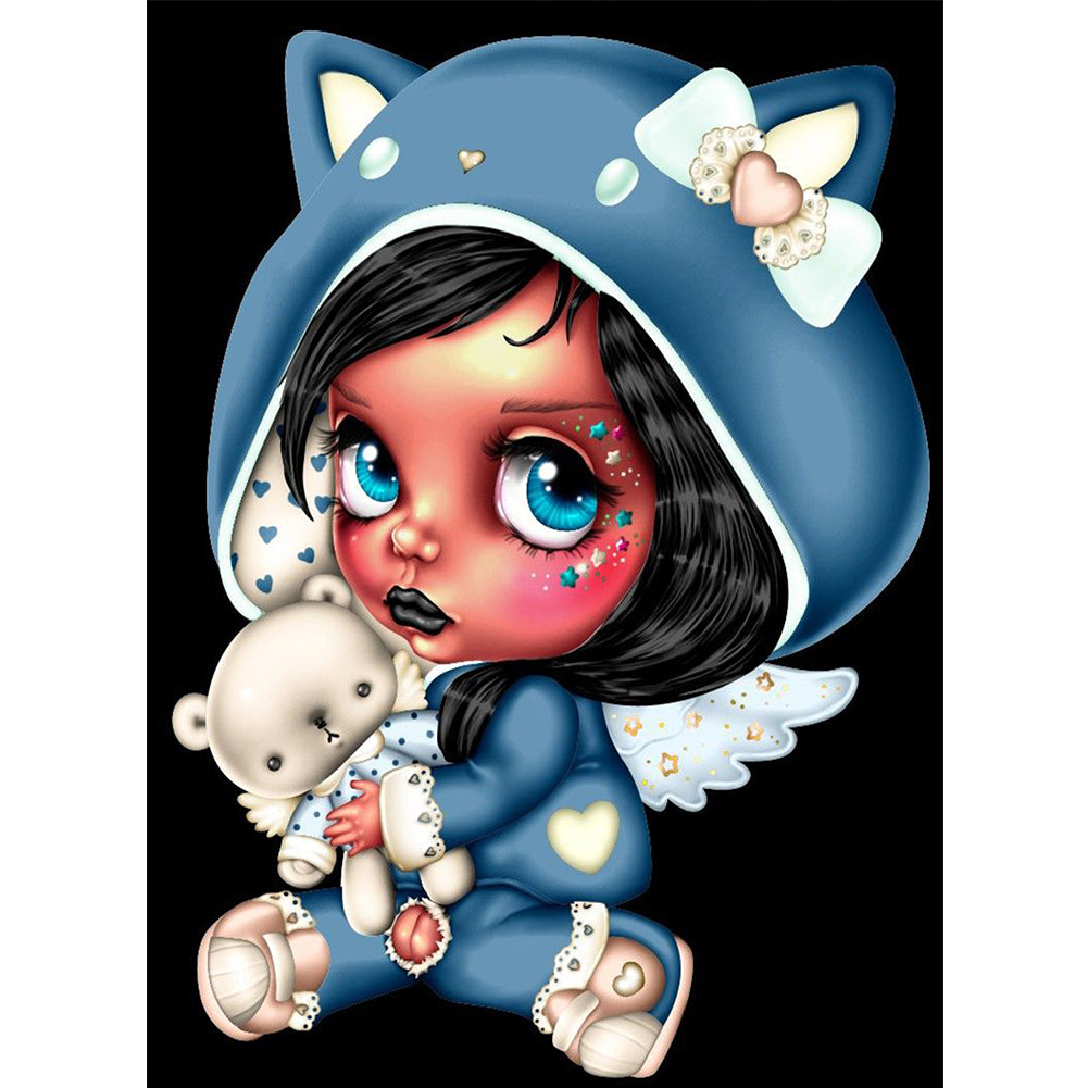 Gothic Doll - Full Round Drill Diamond Painting 30*40CM