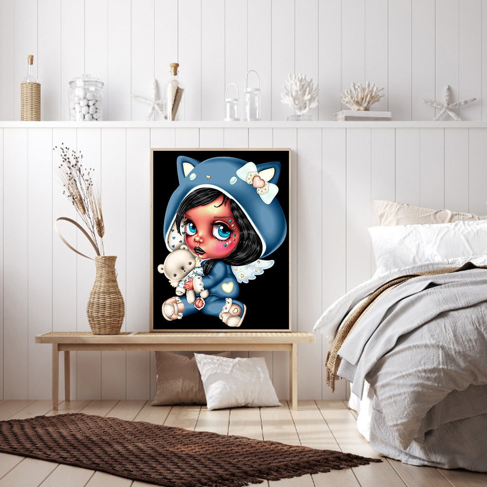 Gothic Doll - Full Round Drill Diamond Painting 30*40CM