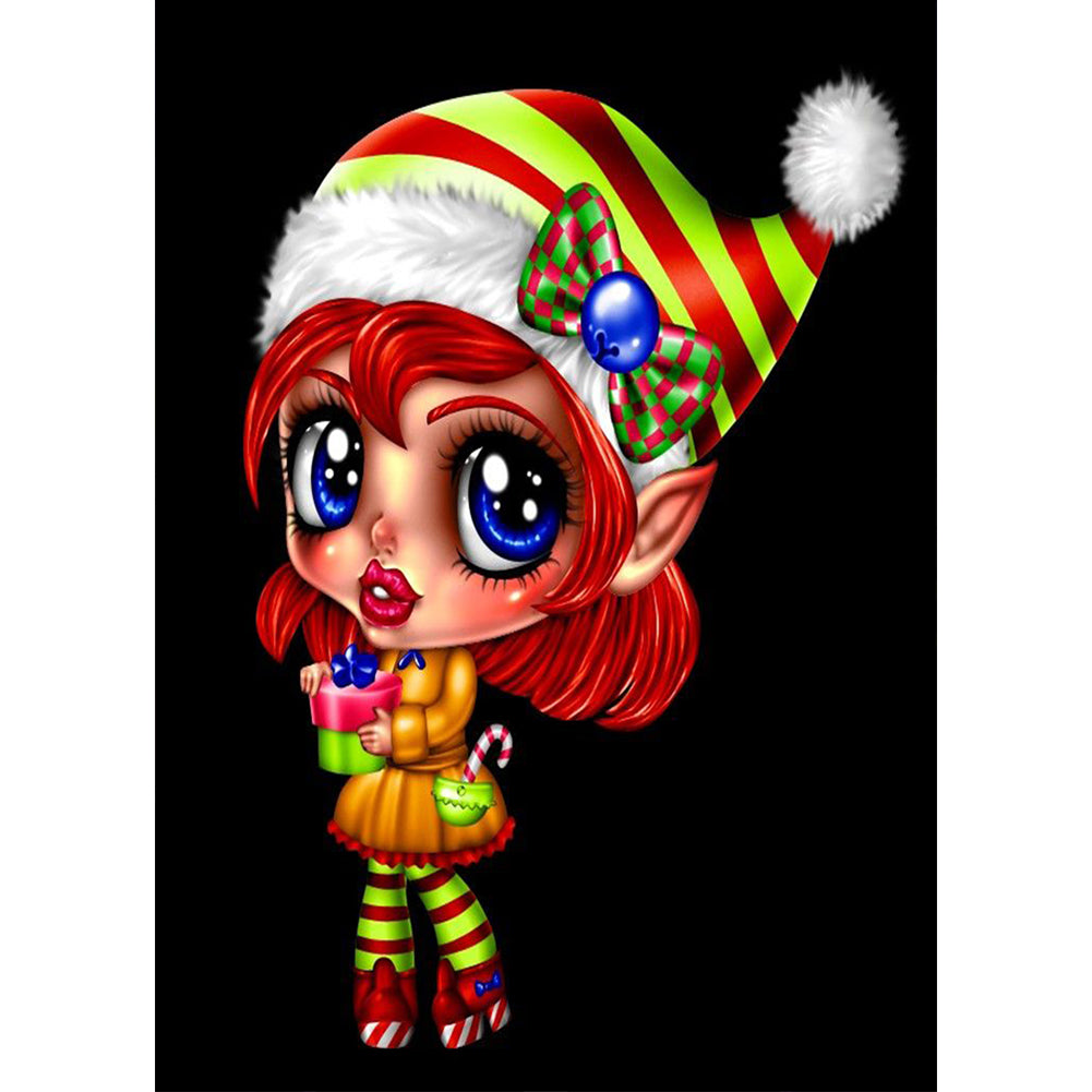 Gothic Doll - Full Round Drill Diamond Painting 30*40CM