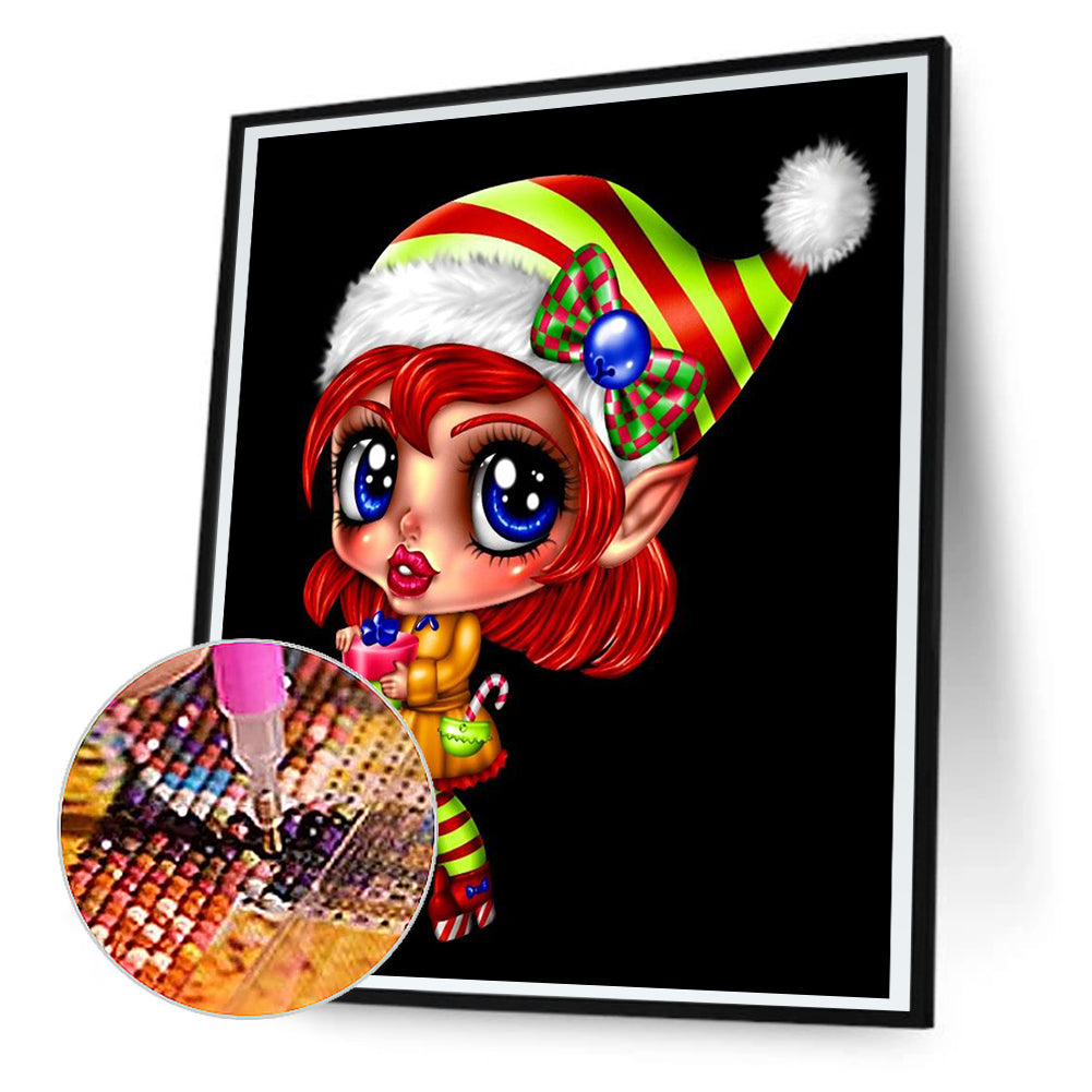Gothic Doll - Full Round Drill Diamond Painting 30*40CM