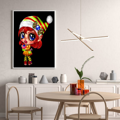 Gothic Doll - Full Round Drill Diamond Painting 30*40CM