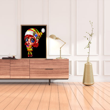 Gothic Doll - Full Round Drill Diamond Painting 30*40CM