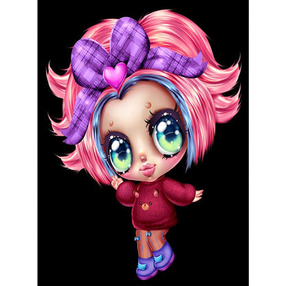 Gothic Doll - Full Round Drill Diamond Painting 30*40CM
