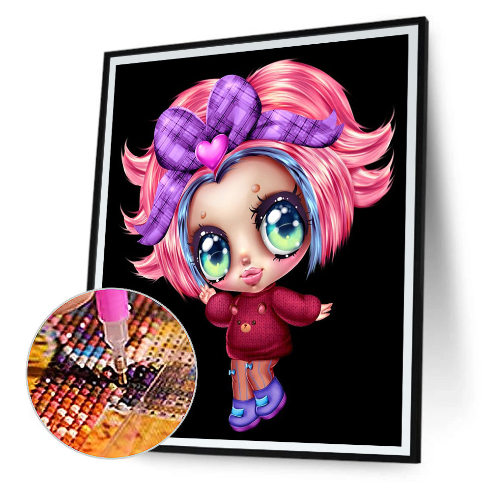 Gothic Doll - Full Round Drill Diamond Painting 30*40CM