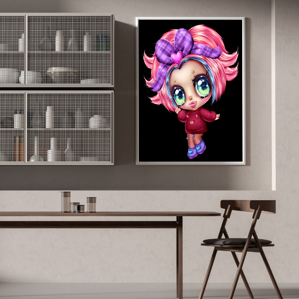 Gothic Doll - Full Round Drill Diamond Painting 30*40CM