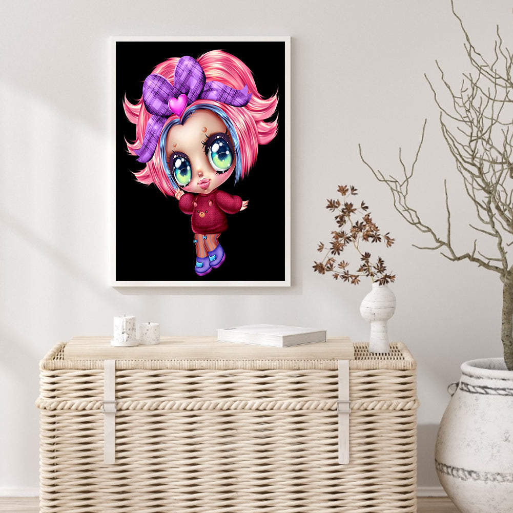 Gothic Doll - Full Round Drill Diamond Painting 30*40CM