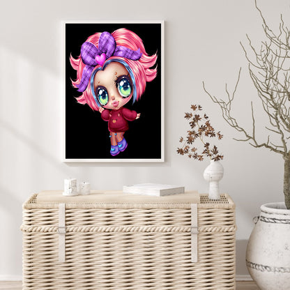 Gothic Doll - Full Round Drill Diamond Painting 30*40CM
