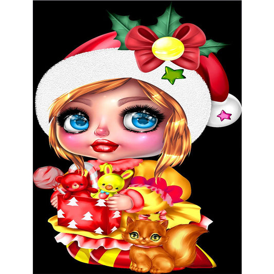 Gothic Doll - Full Round Drill Diamond Painting 30*40CM